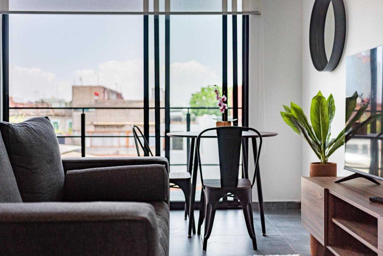 Santa Ma La Ribera Apartments By Vh Мехико Экстерьер фото
